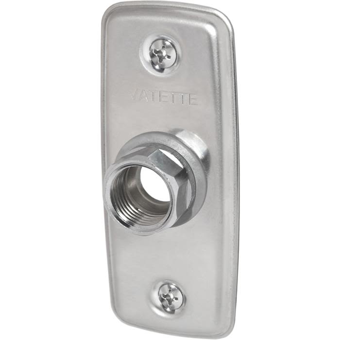 Vatette 8550649 Väggbricka 1-håls, 15 mm