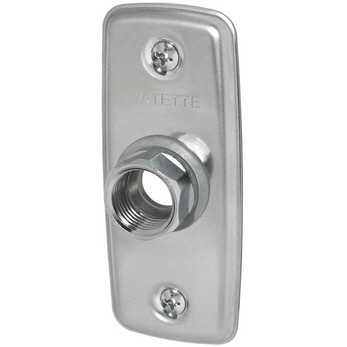 Vatette 8550613 Väggbricka 1-håls, 15 mm