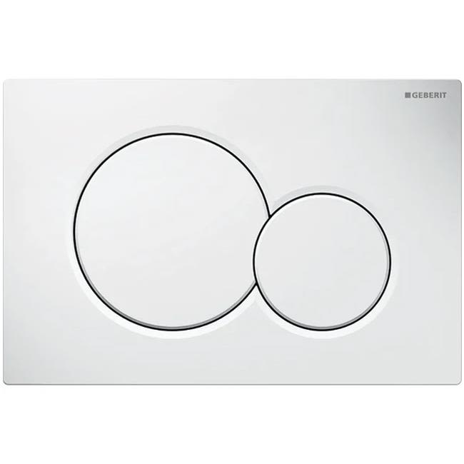 Geberit Sigma 01 Spolplatta dubbelspolning Alpinvit