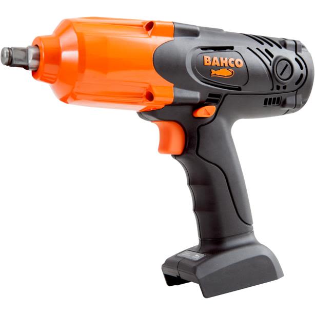 Bahco batteridrevet slagnøkkel 1/2", 18V, 105/590Nm