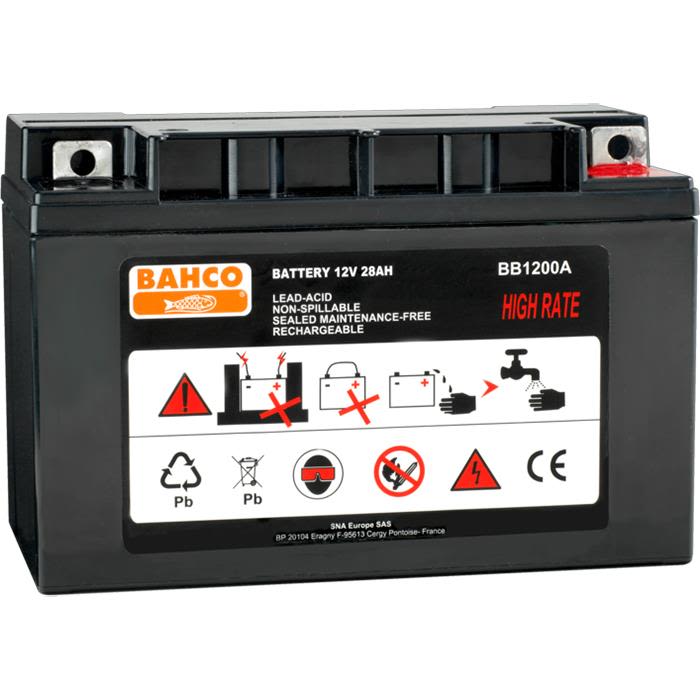 Bahco BB1200A Backup batteri 12 V, til starthjælp