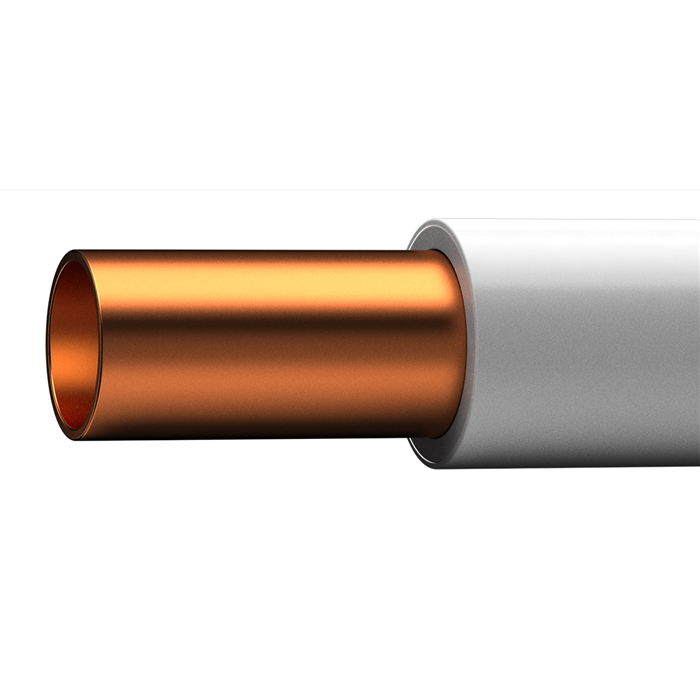 Cupori 140 Kopparrör plastisolerat, 10 x 0,8 mm, 25 m ring