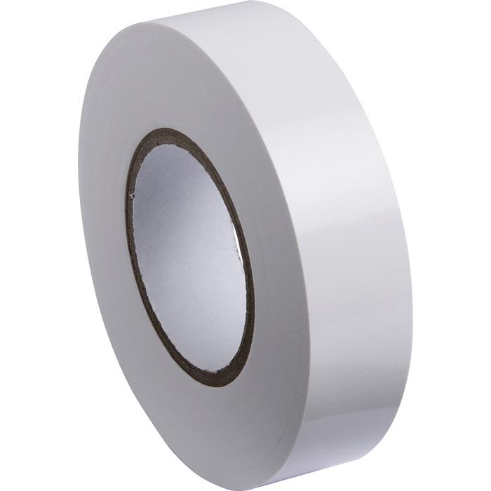 Gelia 050000510 Eltejp 20 m x 19 mm, vit