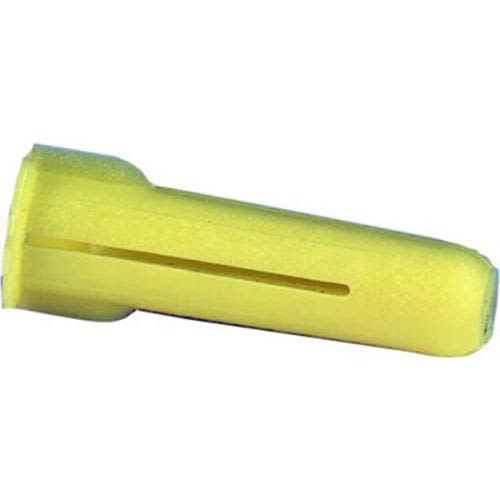 Schneider Electric 1001007 Plugg 5,5 x 22 mm, gul, 100-pakning