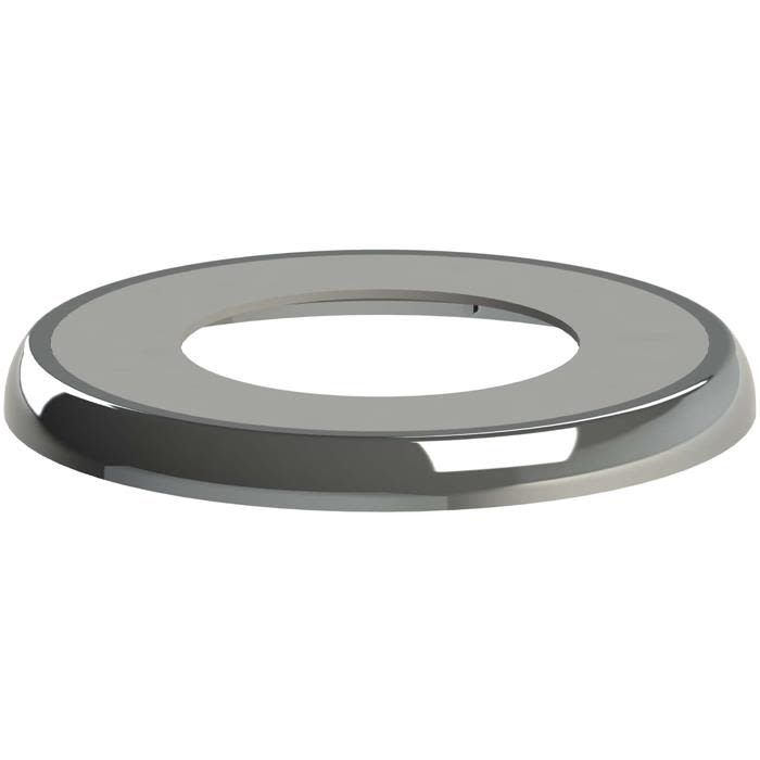 Faluplast 51005 Vulkbricka för rör och muff, krom För rör dy. 28-38 mm