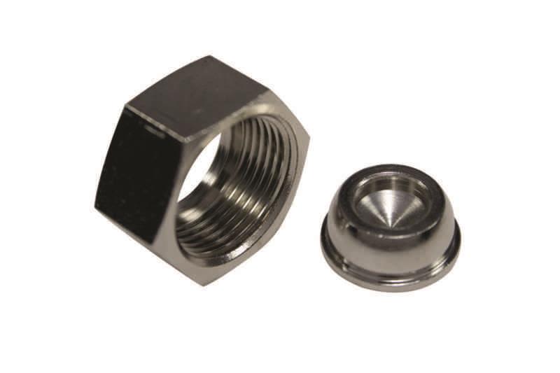 Ezze 4820212 Radiatorventilhuv förkromad DN 20