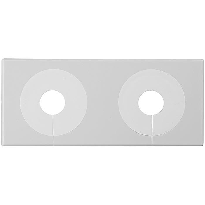 Faluplast 51430 Vulkbricka delbar, 12-16 mm Dubbel, vit