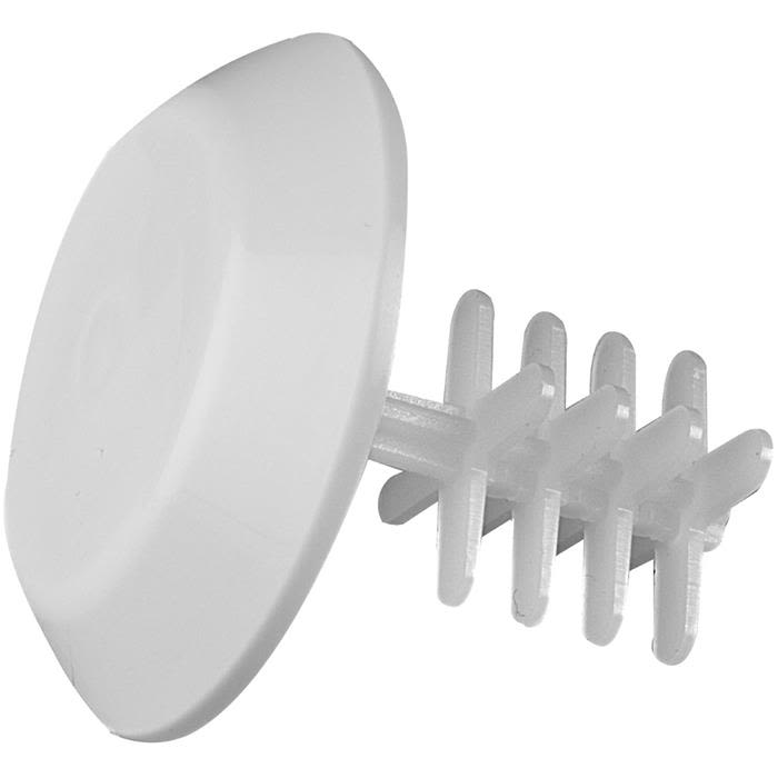 Faluplast 50420 ROT-bricka för rörände, 39 mm, vit