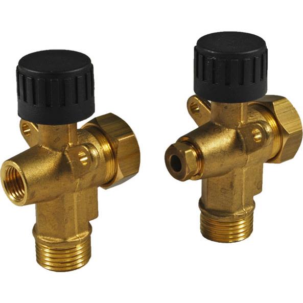 Beulco 5144829 Vattenståndsställsventil med packning, 2-pack