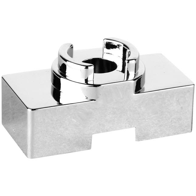 Faluplast 14315 Distanskloss 10 x 33 mm, för enkelklämma Krom