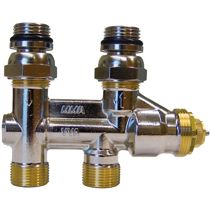 Purmo 6731499 Ventil för Purmos vertikala radiatorer