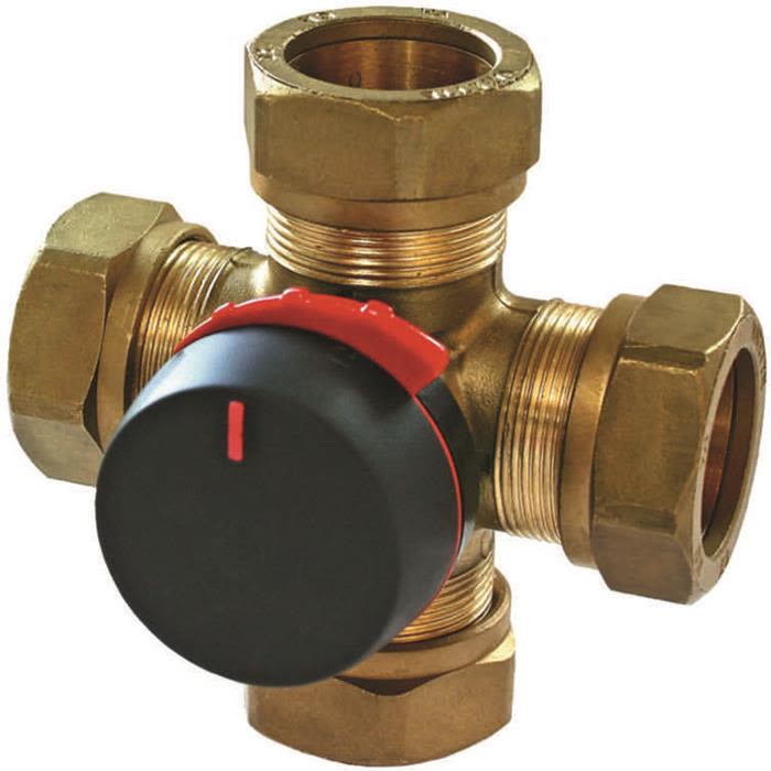 ESBE VRB143 Shuntventil 4-vägs, 22 mm