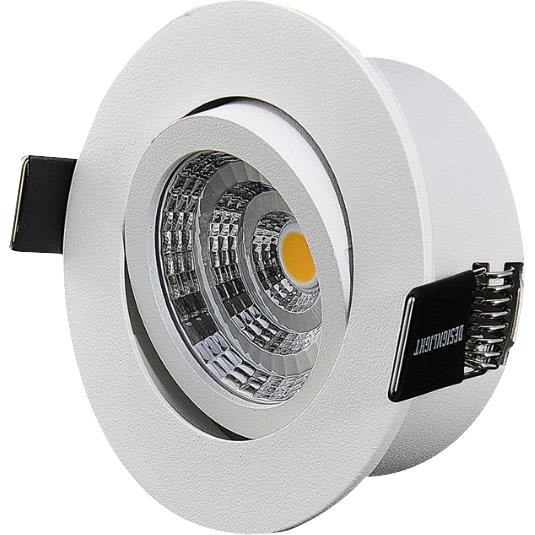 Designlight Q-2MW Downlight med drivdon, 2700 K, tilt