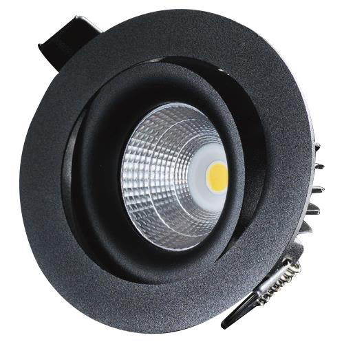 Designlight P-1602530B Downlight svart, 3000 K