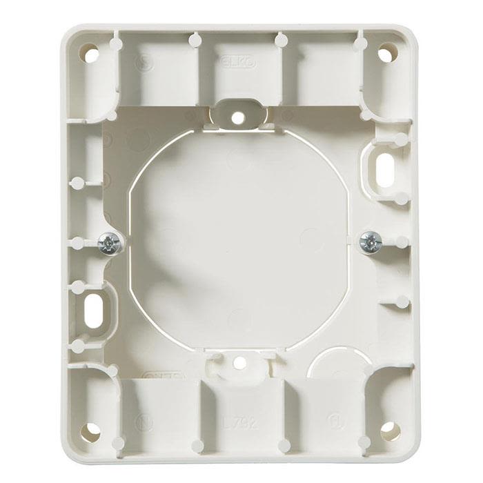 Elko EKO09628 Förhöjningsram 1 fack, 21 x 84 x 104 mm