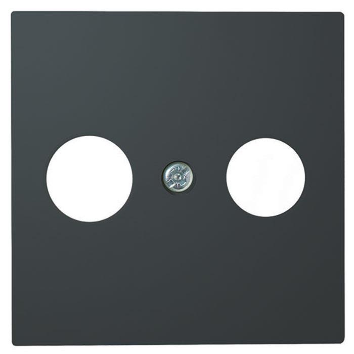 Elko EKO09487 Centrumlock radio/TV, svart