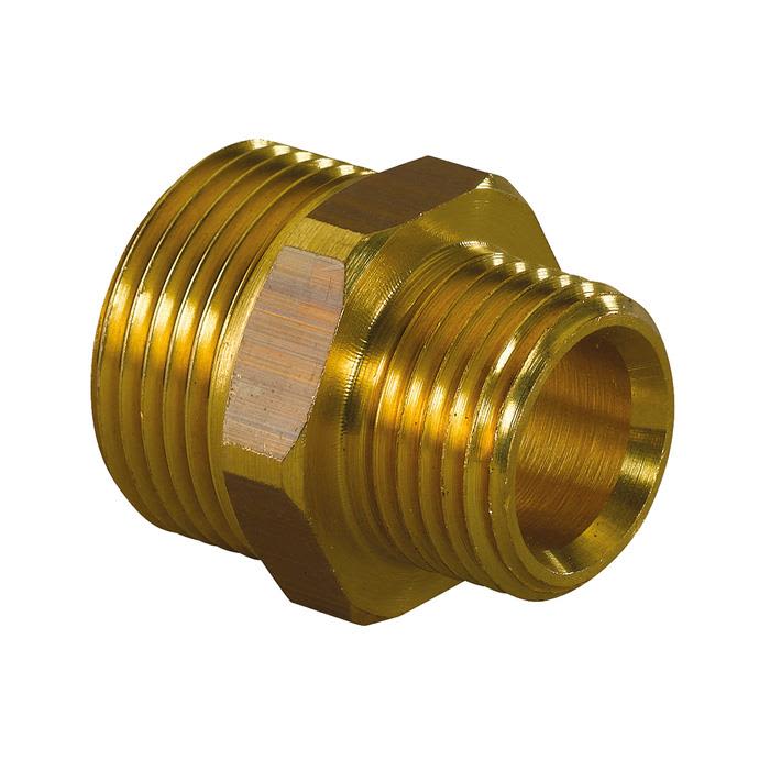 Uponor 2417921 Dubbelnippel G20 x G15, utv. gänga