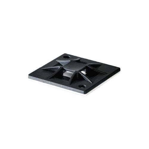 Hellermann Tyton QM40A Buntbandsfäste svart, 100-pack