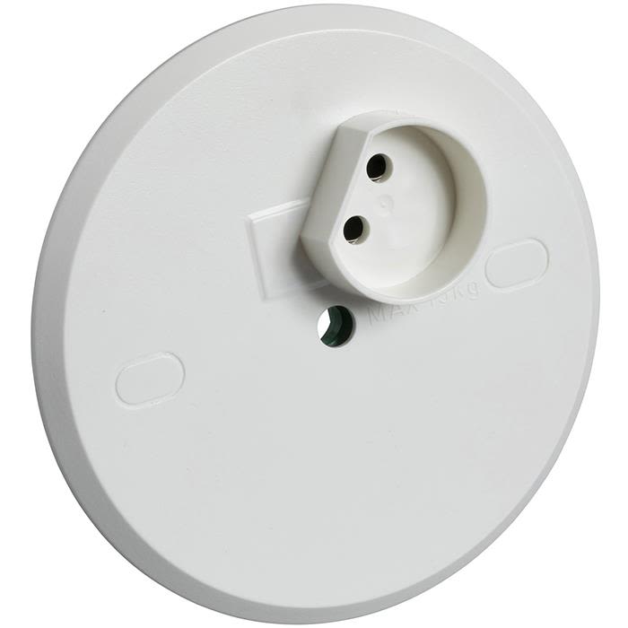 Schneider Electric 189506200 Lamputtag ojordat, 1-vägs, 2-pol, för takdosa med