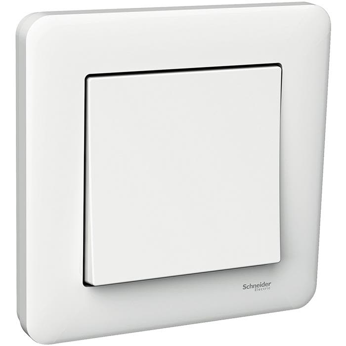 Schneider Electric Exxact Primo Strömbrytare trapp/1-pol, vit Trapp