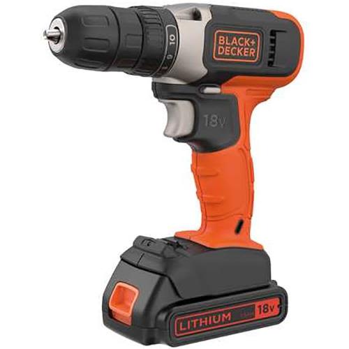 Black & Decker BCD001C1-QW Borskrutrekker med batteri og lader