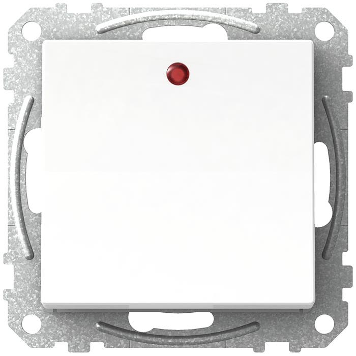 Schneider Electric Exxact WDE002146 Vipptryckknapp trapp 1-pol, med LED