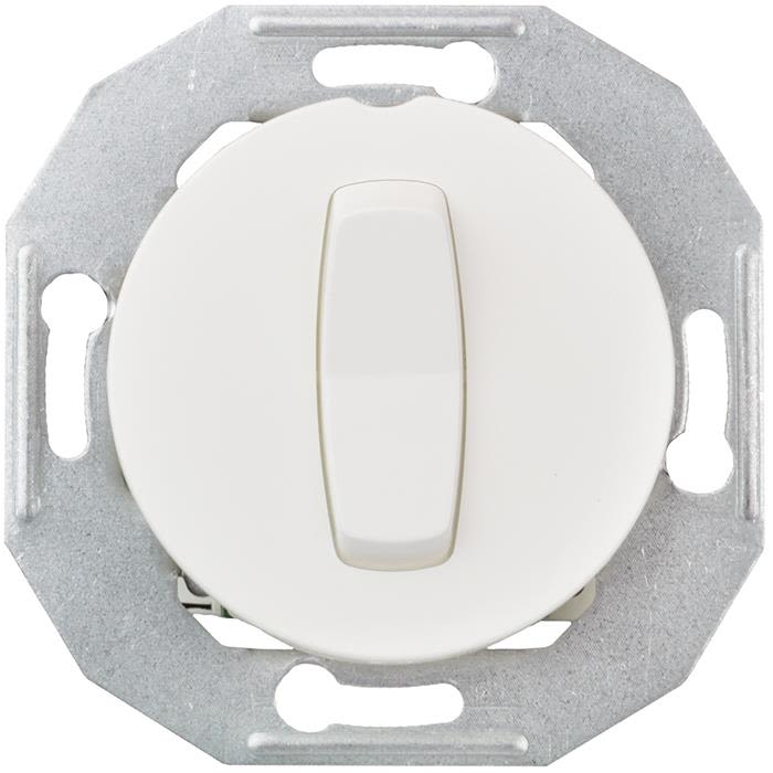Schneider Electric Renova WDE011021 Vippströmställare utan ram, vit 1 vippa (kopplingstyp: trapp/1-pol)