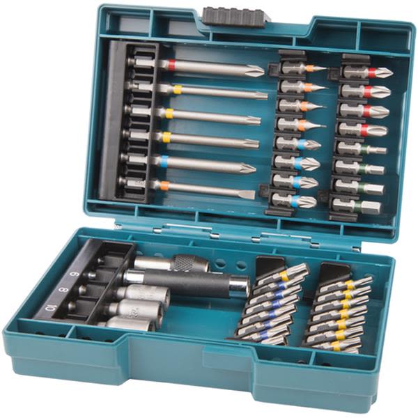 Makita B-55697 Bitssats 43 delar, med förvaringslåda