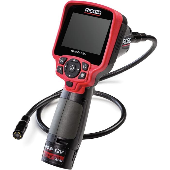 Ridgid Micro CA-350x Videoskop med batteri og lader