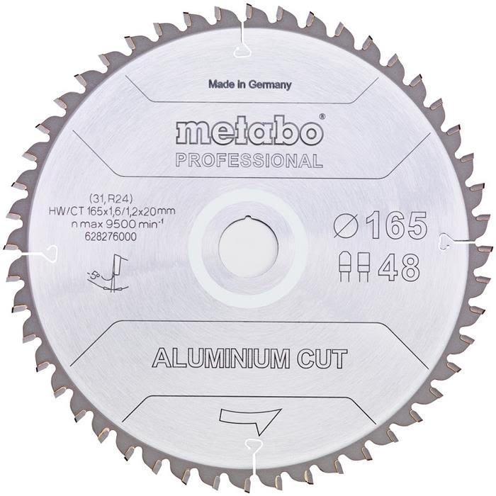 Metabo 628276000 Sågklinga 165x20 mm Z48 FZ/TR -5