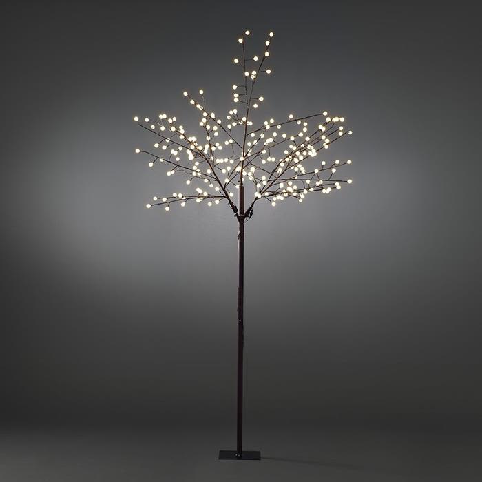 Dekorasjonstre 250 cm med led  - Brunt
