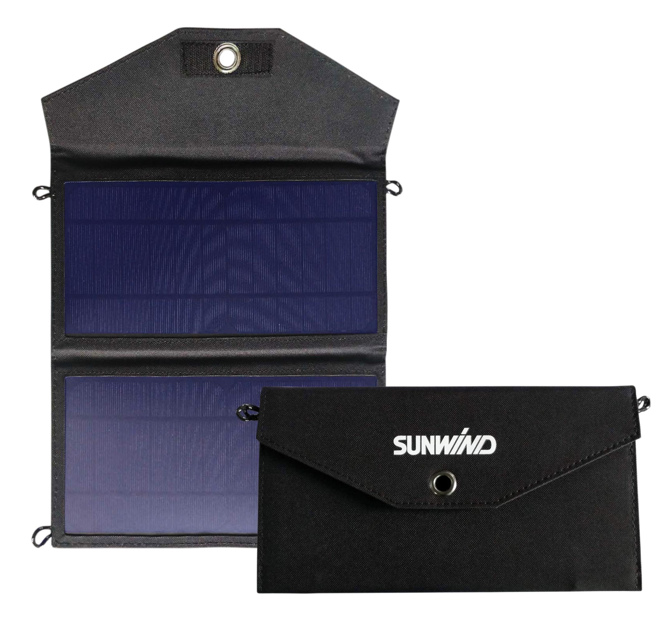 Sunwind 104245 Solpanel 2 USB-portar på 5V (2A)