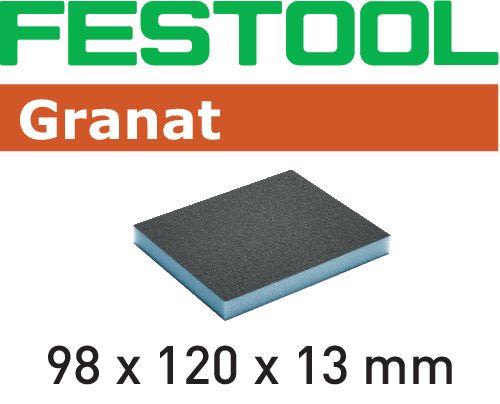 Festool GR Slipsvamp 98x120x13mm, 6-pack 220