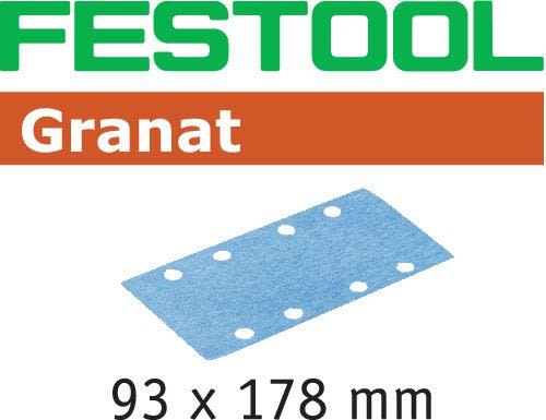 Festool STF GR Slippapper 93x178mm, 50-pack P80