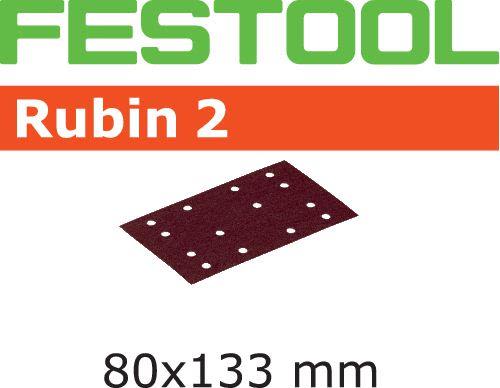 Festool STF RU2 Slippapper 80x133mm, 50-pack P80
