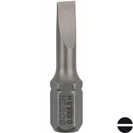 Bosch S Skruvbits S0,6x4,5 3-pack 25mm