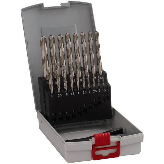 Bosch HSS-G Metallborsett 19 deler