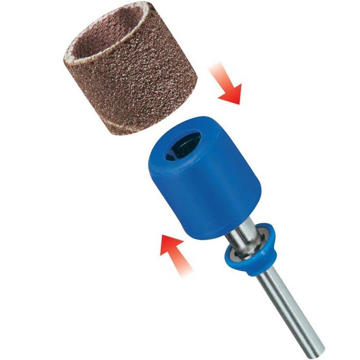 Dremel EZ SpeedClic Pussespindel og pussebånd