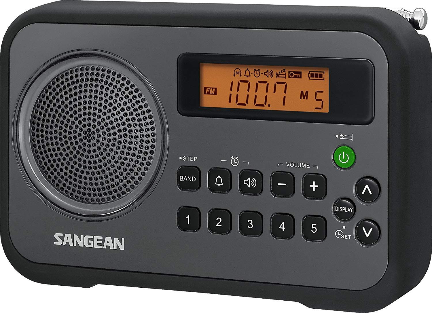 Sangean PRD18 Radio snabbval FM/AM
