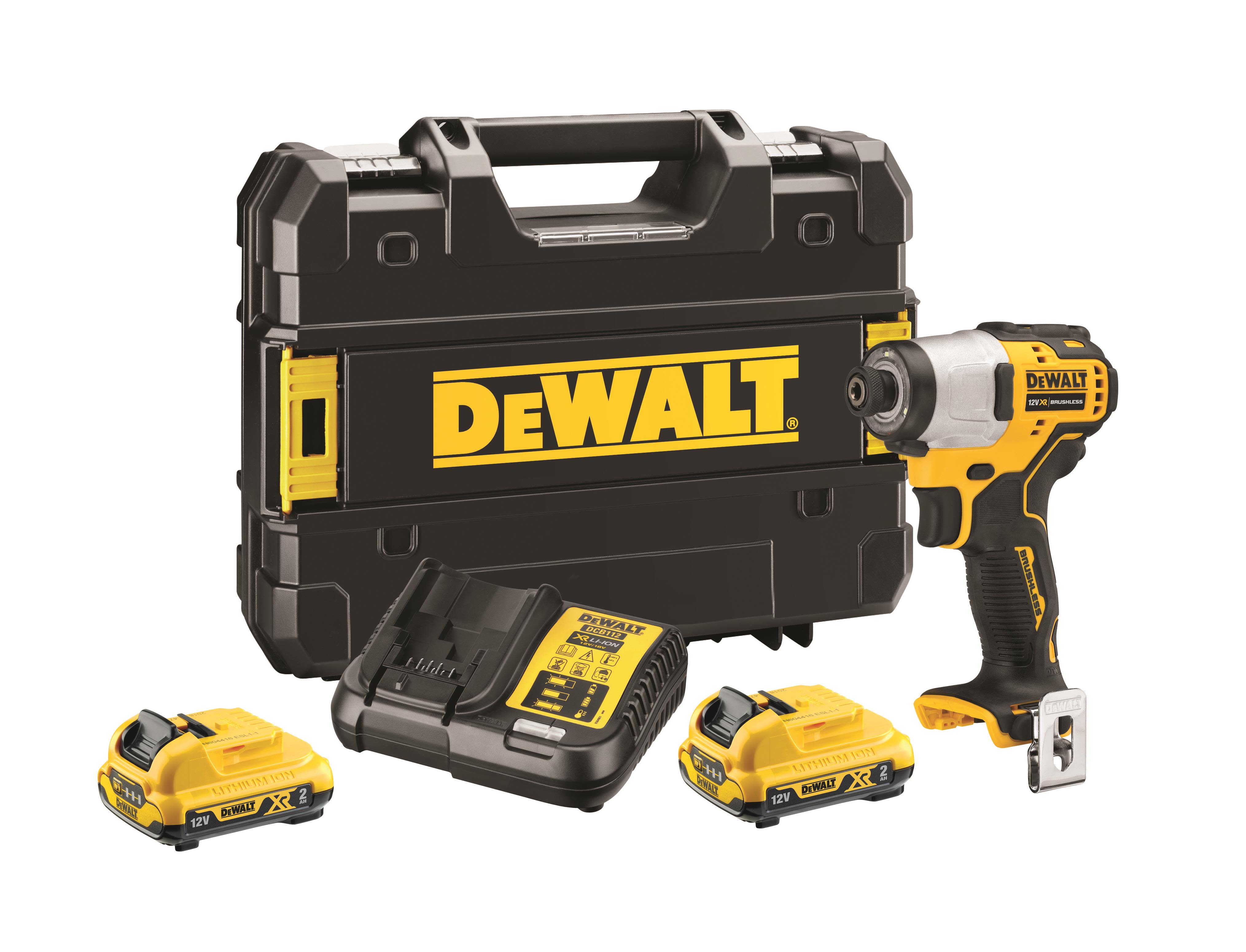 Dewalt DCF801D2-QW Slagskrutrekker med batteri og lader