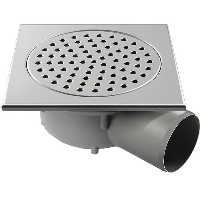 Jafo 7113197 Golvbrunn 163 mm, med sidoutlopp