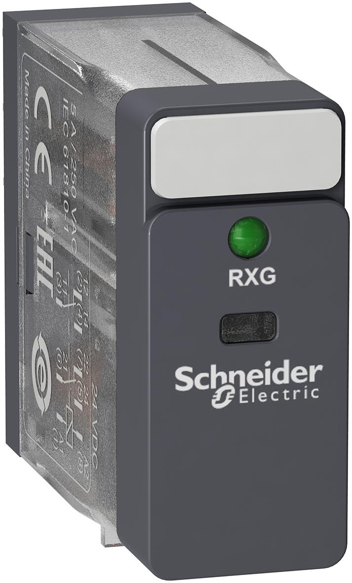 Schneider Electric RXG23BD Relä 5A, LED, 24 V DC