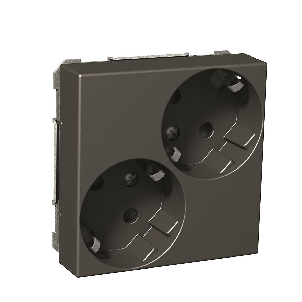 Schneider Electric Exxact Diagonaluttag Antracit