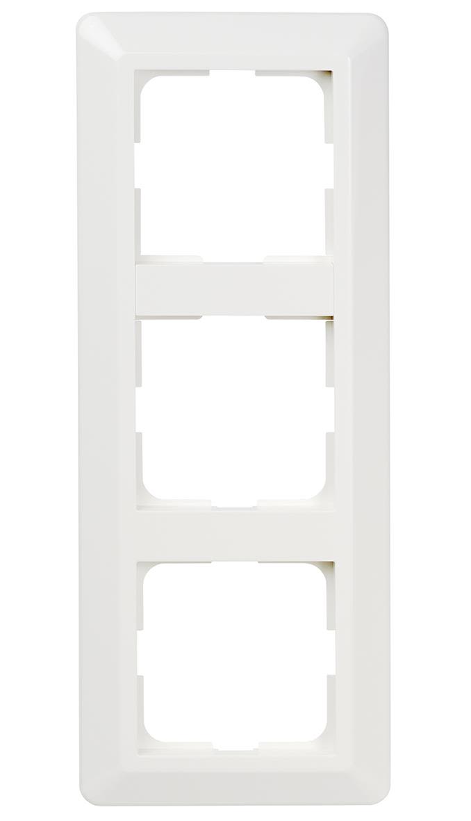 Elko EKO07246 Kombinationsram renvit (RAL9003), termoplast 226 mm, 3 fack