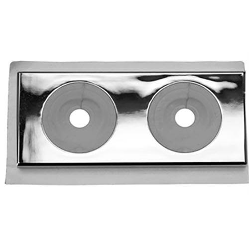 Faluplast 50435 Vulkbricka självhäftande, 12-16 mm Dubbel, krom