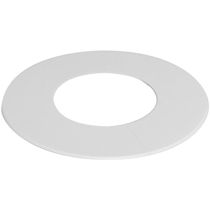 Faluplast 50500 Täckbricka delbar, plan, vit 120 x 50 mm