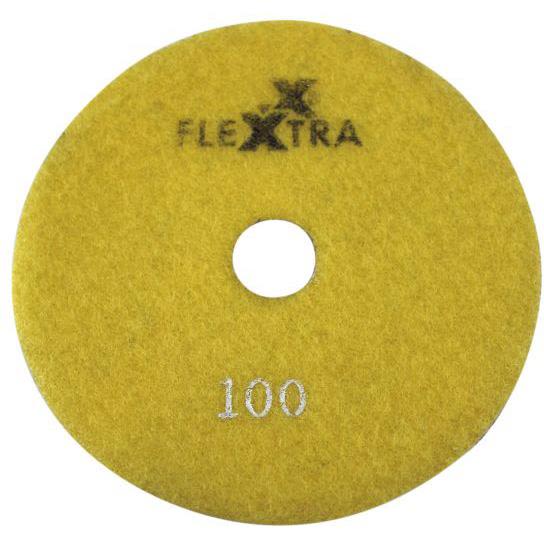 Flexxtra 100.170 Diamantslipskiva 125 x 4 mm, våt/torr Grit 100