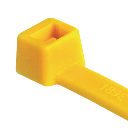 Hellermann Tyton T50R YE Buntband 4,6 x 200 mm, 100-pack Gul