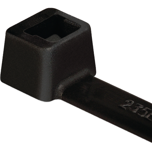 Hellermann Tyton T18R BK Buntband svart, 100-pack 2,5 x 100 mm