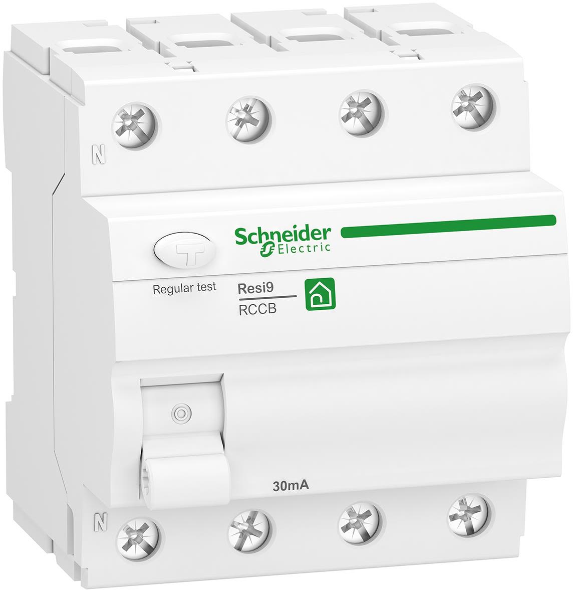Schneider Electric Resi9 RCCB Jordfelsbrytare klass F, 30mA 4-polig, 40A